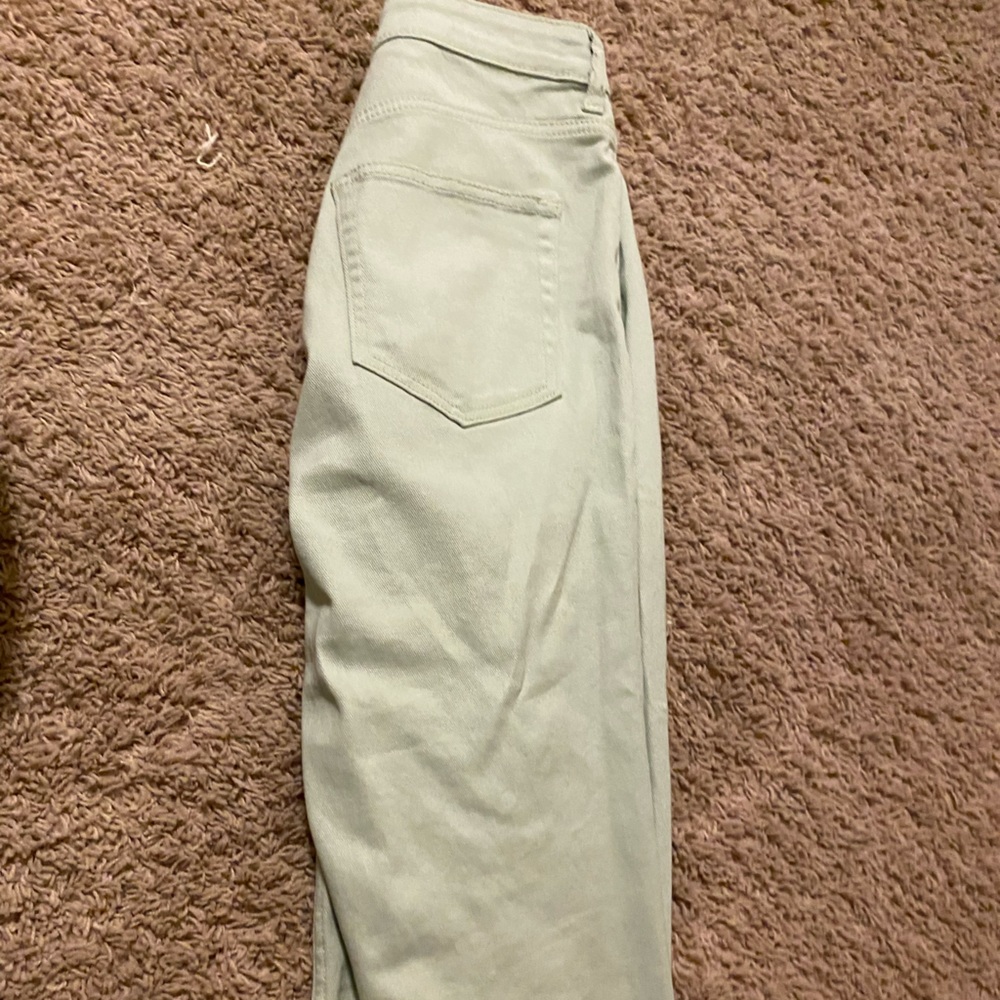 Green H&M jeans